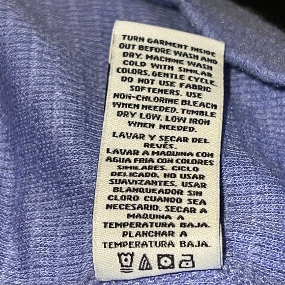 Like new! WILDFOX Purple V-Neck Long Sleeve Thermal Sweatshirt Size Medi… - Picture 9 of 9